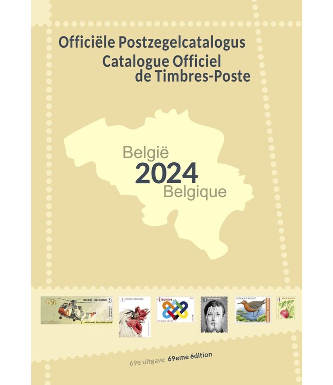 Official Belgian Stamp Catalogue / Edition 2024