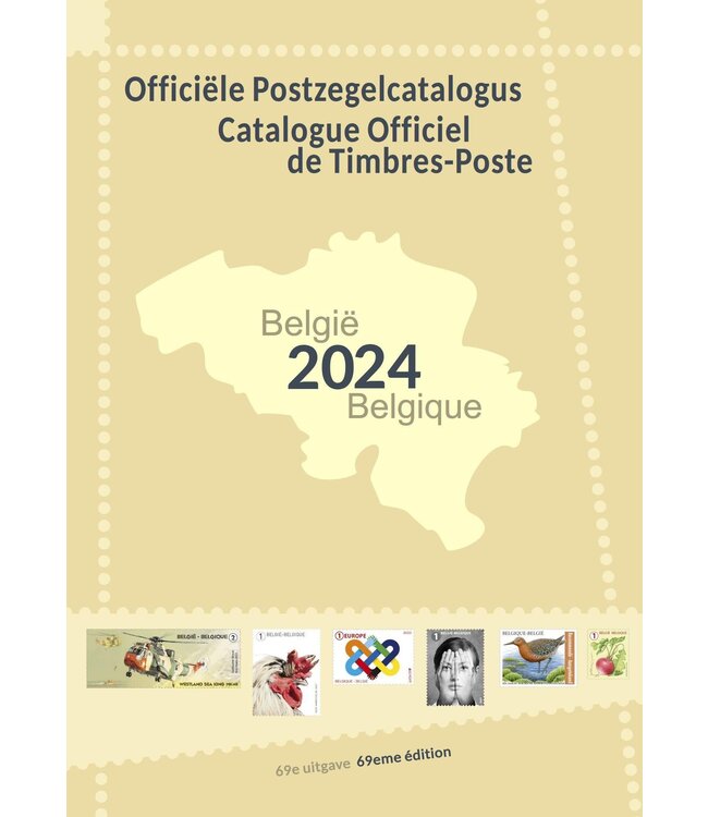 Offizieller Belgischer Briefmarkenkatalog / Ausgabe 2024