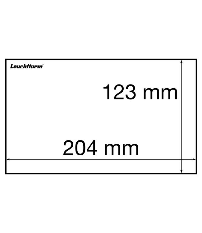 Banknote Sheets / Basic / 3 sizes / Pack of 50