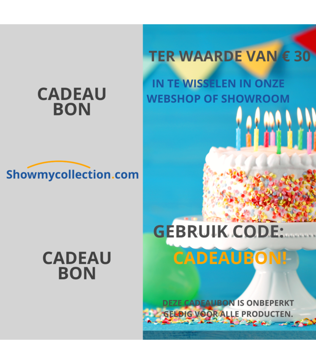 Cadeaubon Verjaardag