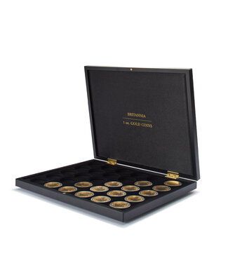 Leuchtturm (Lighthouse) Presentation Case / 30 Britannia Gold Coins (1 oz.) In Capsules