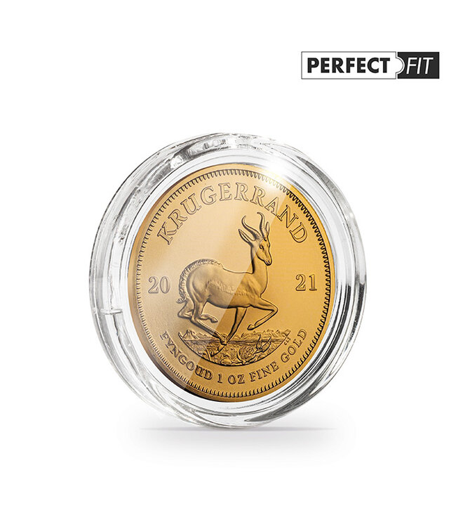 Coin Capsules / Ultra Perfect Fit/ 1 Oz. Krugerrand Gold