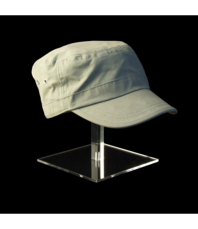 Hat / Helmet Display Stand / 30 cm / Square Tube
