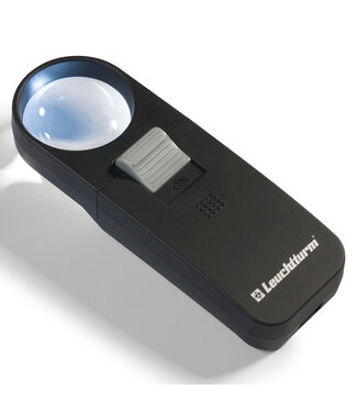 Leuchtturm (Lighthouse) Pocket Magnifier / 7 x / LED Lamp