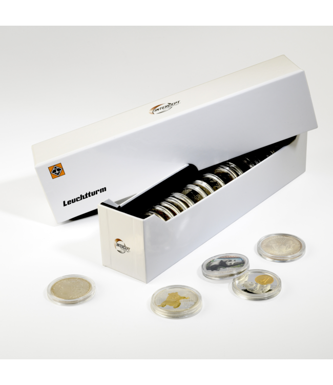 Intercept Box / 25 round Coin Capsules / 38-41 mm