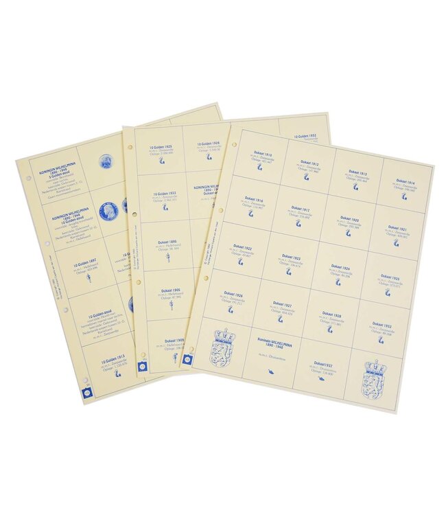 Hartberger Goudset Wilhelmina