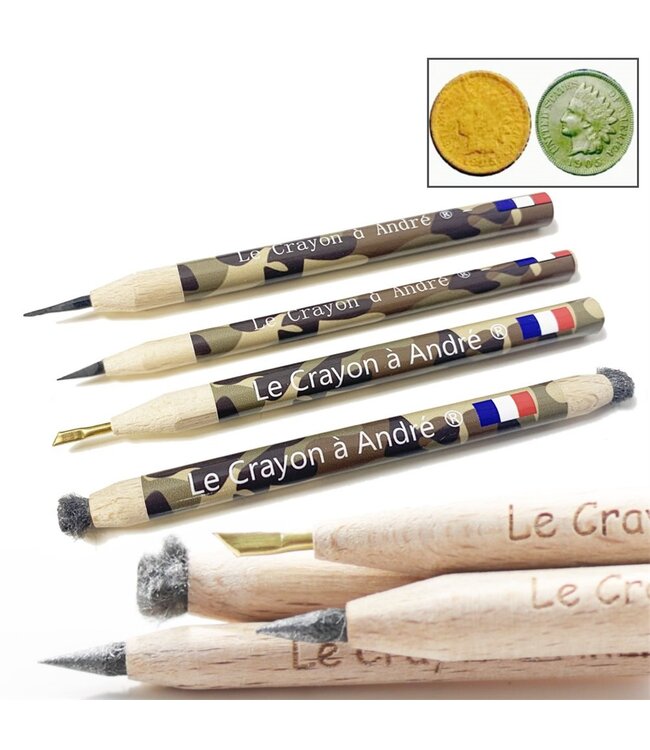 Set 1 Reinigingspotloden Le Crayon à André (4 st.)