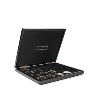 Leuchtturm (Lighthouse) Presentation Case For 20 "Australian Emu" Silver Coins