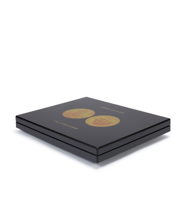 Muntcassette / 12 American Eagle Gouden Munten / In Capsules