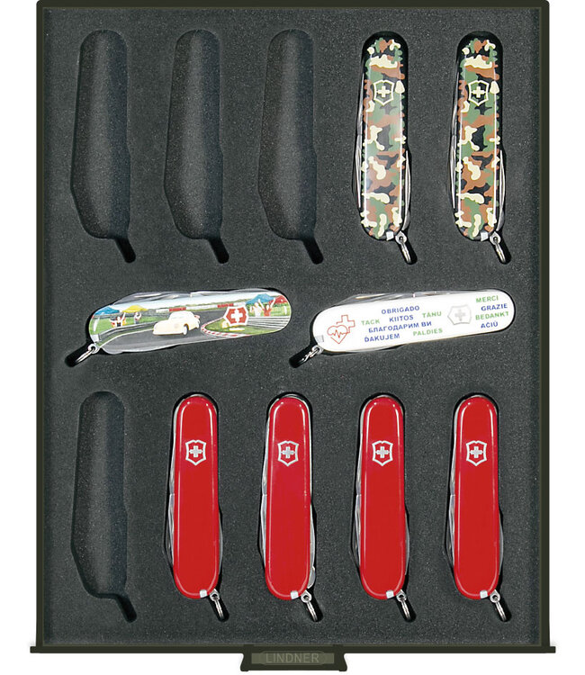 Collection box / Swiss Army Knives / Huntsman / Mountaineer / Tinker / Climber / Spartan