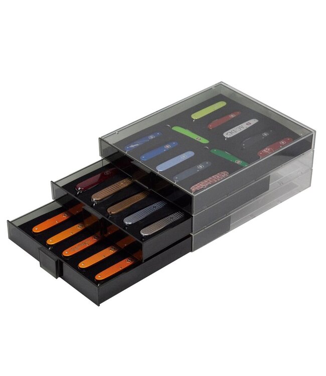 Verzamelbox / Zwitserse Zakmessen / Huntsman / Mountaineer / Tinker / Climber / Spartan