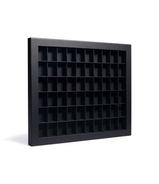 Leuchtturm (Lighthouse) Verzamelbox / 60 vakken / Zwart