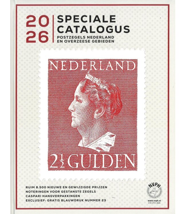 N.V.P.H. N.V.P.H. Catalogue Stamps 2026 NL (Dutch)