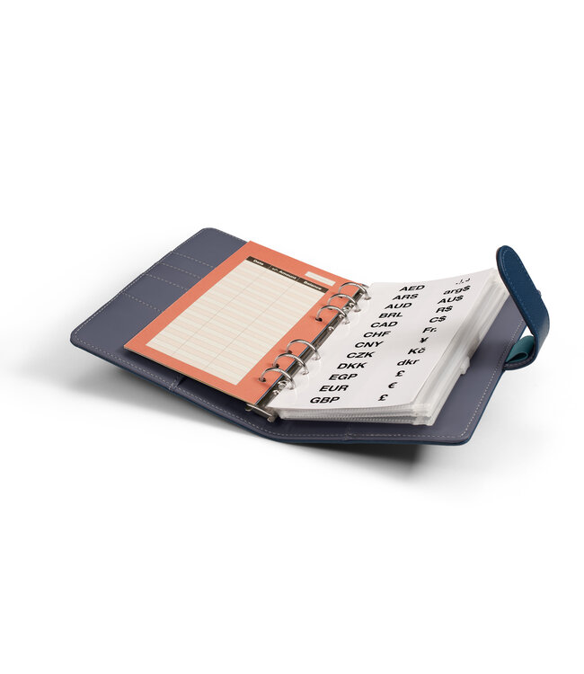 Travel Money Ring Binder