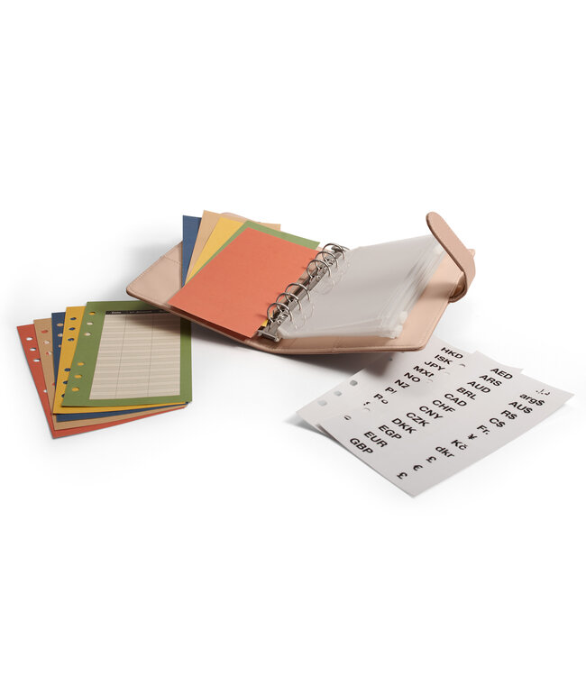 Travel Money Ring Binder