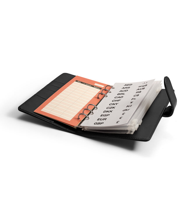 Travel Money Ring Binder