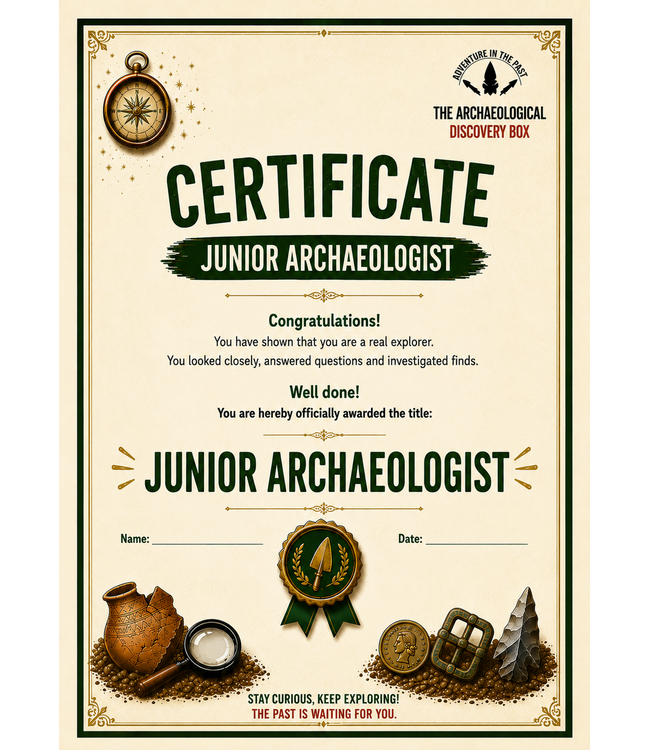 Junior Archaeologist Certificate