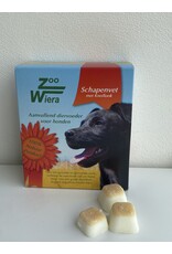 Zoowiera Schapenvet blokjes knoflook (bonbons) 40 stuks / 265 gram