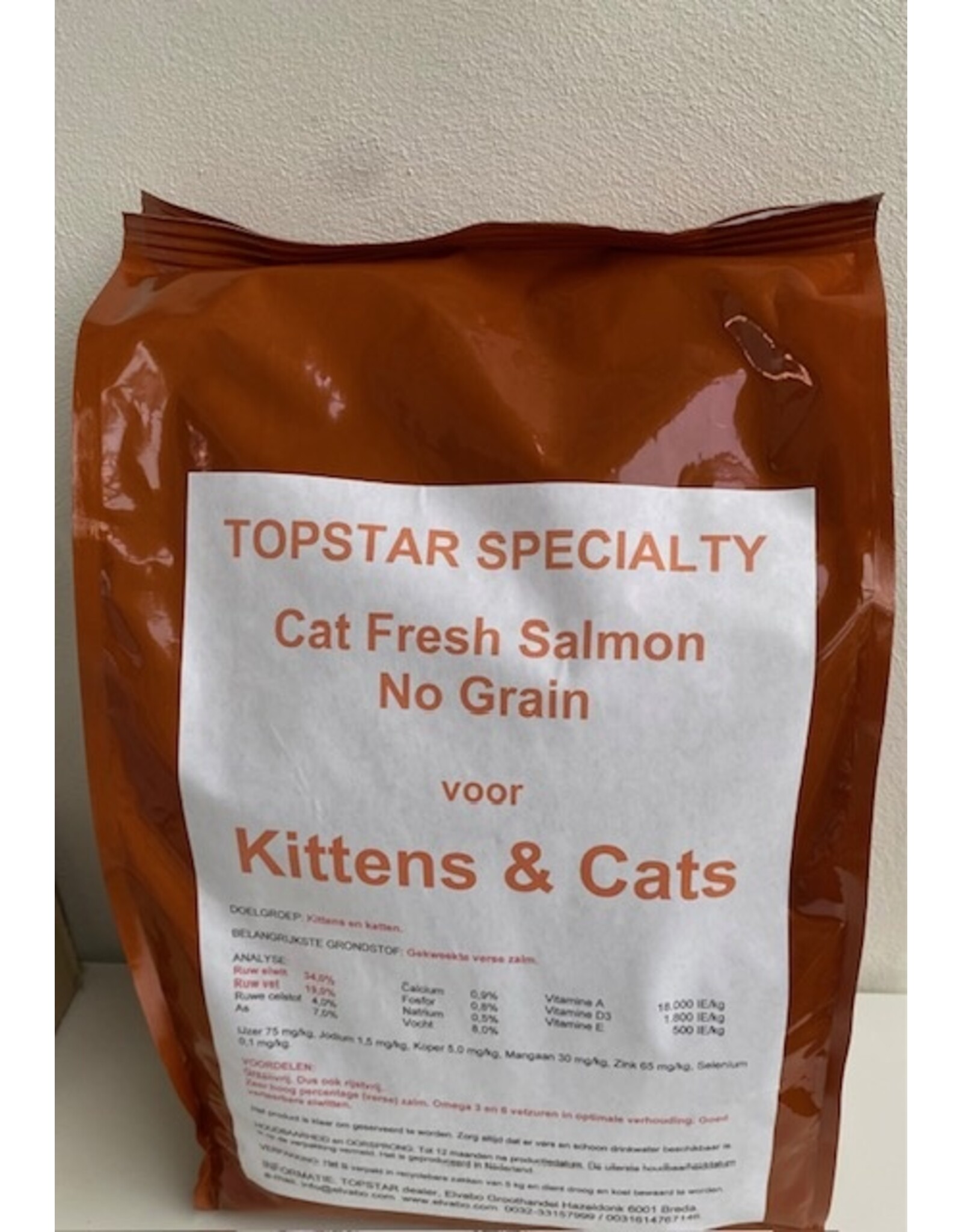 Topstar Speciality cat fresh zalm 5 kg