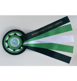 Rozet International veteraan kampioen (groen)