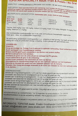 topstar Topstar Specialty Fish & Potato No Grain droogvoer- 15 Kg