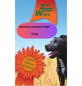 Zoowiera Premium light droogvoer 15 KG
