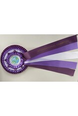 Rozet internationaal kampioen paars