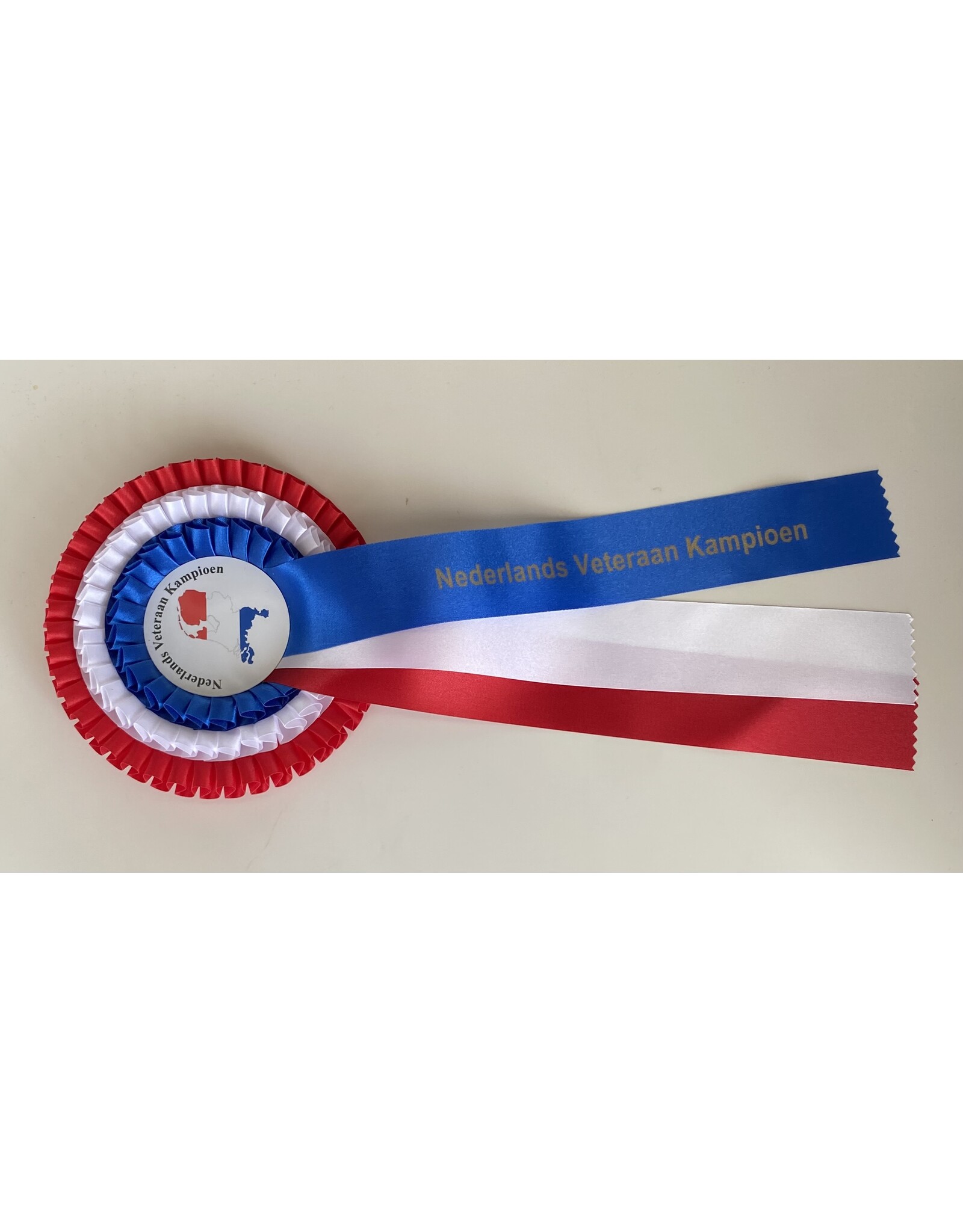 Rozet Nederlands veteraan kampioen
