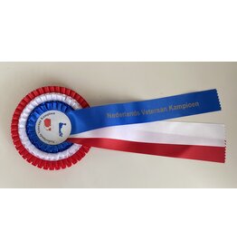 Rozet Nederlands veteraan kampioen