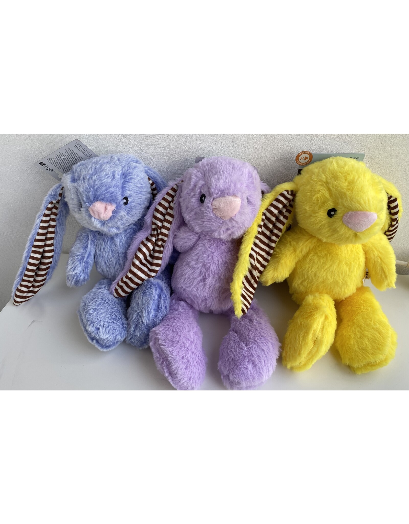 Pluche paashaas 1 (38 cm)voor de hond