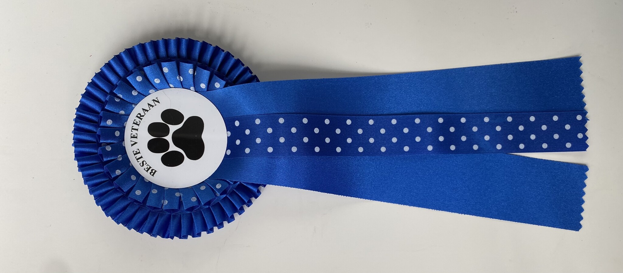 Dog Rozet Bs Beste veteraan rozet - Elvabo de webshop voor hond / kat/ duif /paard