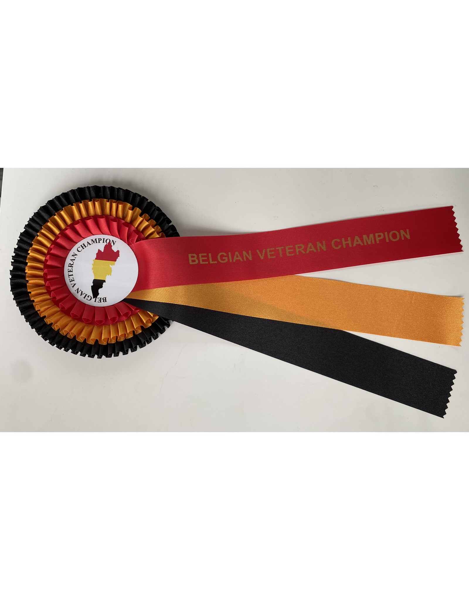 Rozet Belgisch veteraan kampioen
