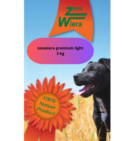 Zoowiera premium light droogvoer 3 kg