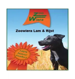 Zoowiera Zoowiera premium lam en rijst droogvoer  15 kg
