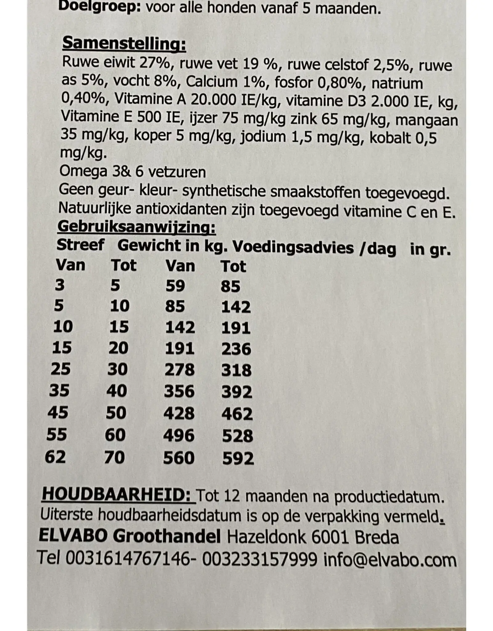 Zoowiera premium adult