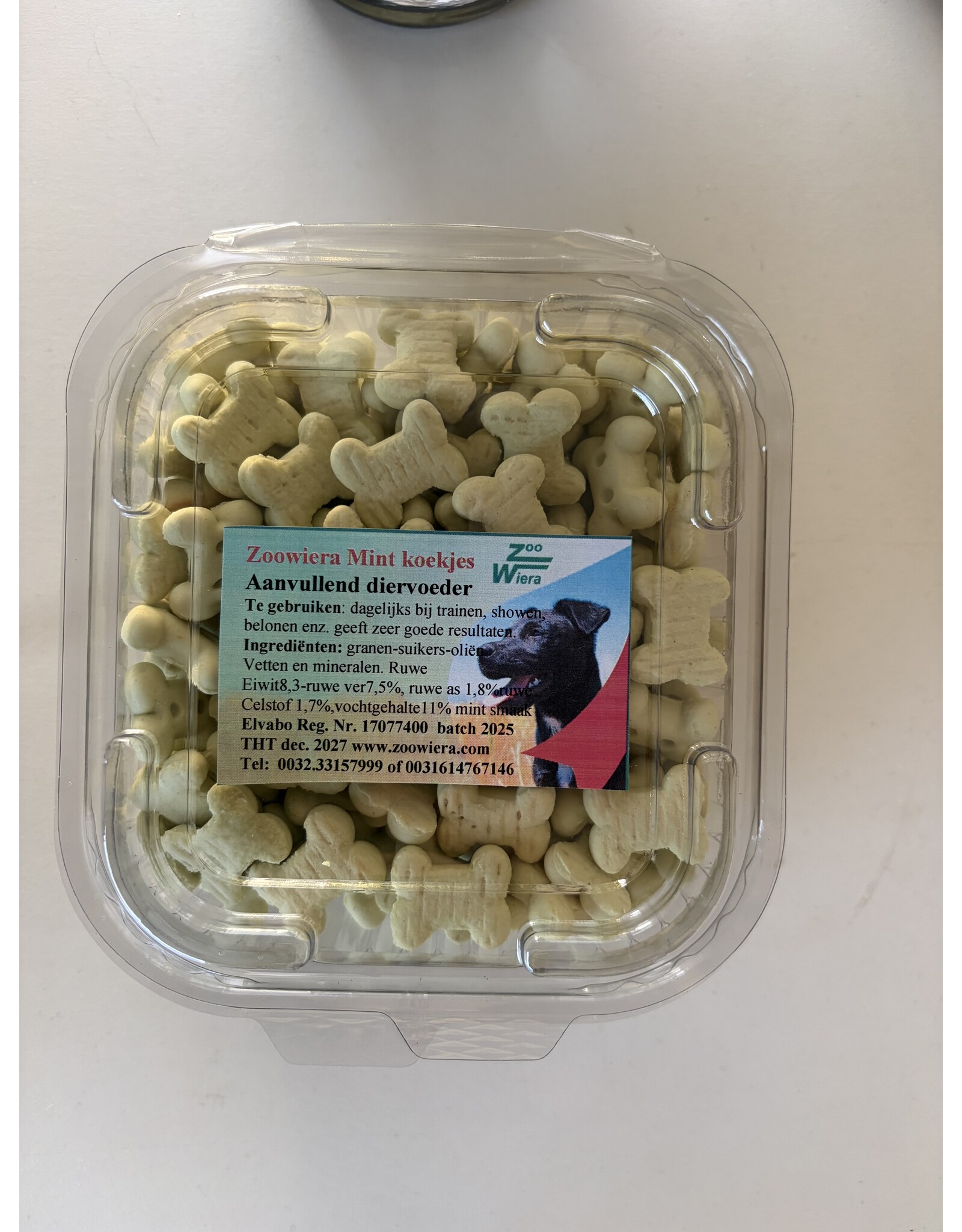 Zoowiera mint koekjes  (5 bakjes)