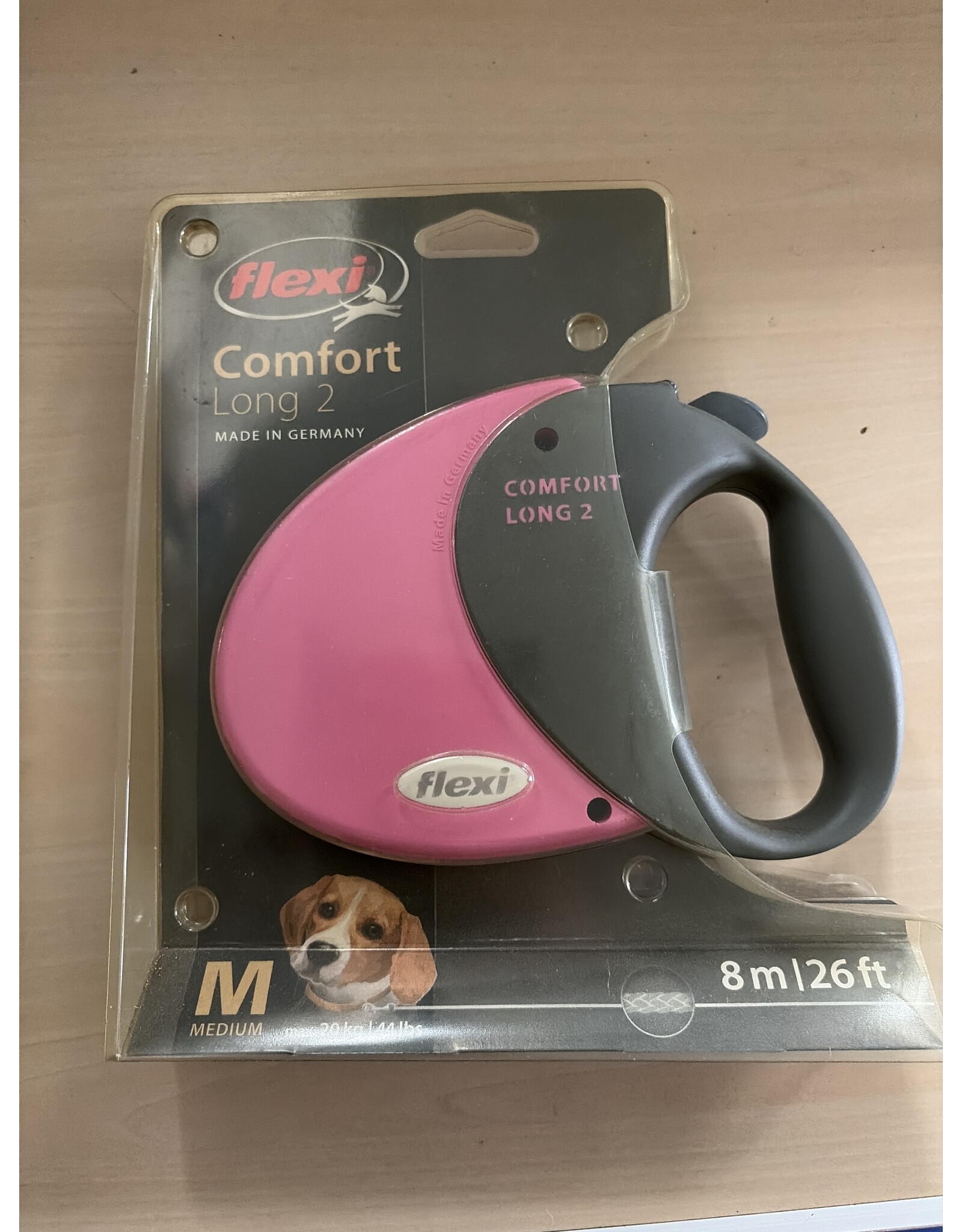 Flexi uitschuifbare riem 8m geschikt tot 20 kg