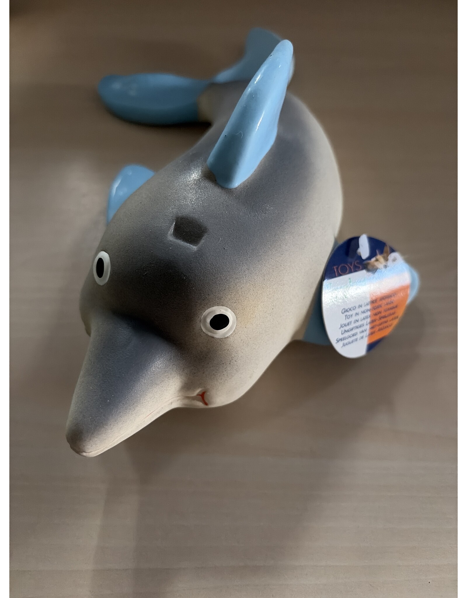Latex speeltje hond dolfijn