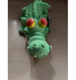 Latex speeltje krokodil