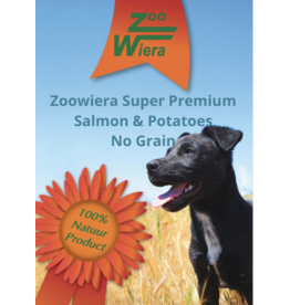 Zoowiera super premium salmon & potato no grain 15 kg
