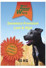 Zoowiera Zoowiera premium lam en rijst  droogvoer 15 kg