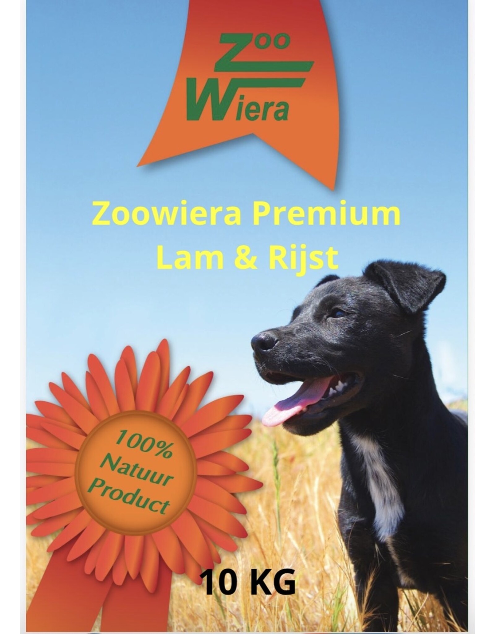 Zoowiera Zoowiera premium lam en rijst  droogvoer 15 kg