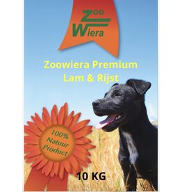 Zoowiera Zoowiera premium lam en rijst droogvoer  15 kg