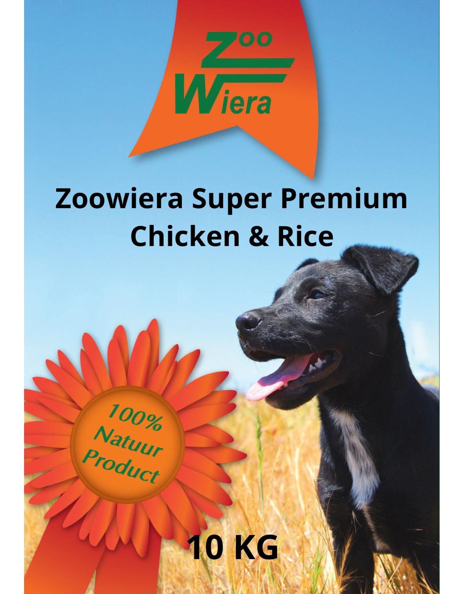 Zoowiera super premium Chicken & Rice 10 kg