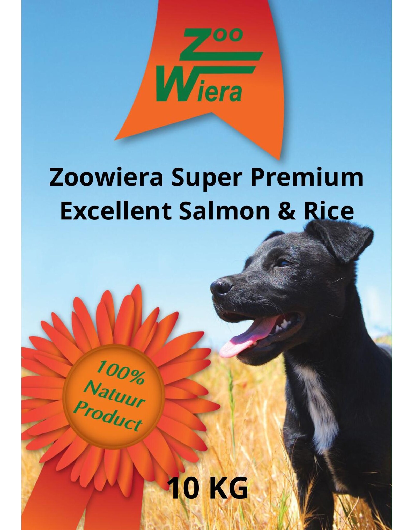 Zoowiera super premium excellen salmon & rice 10 kg