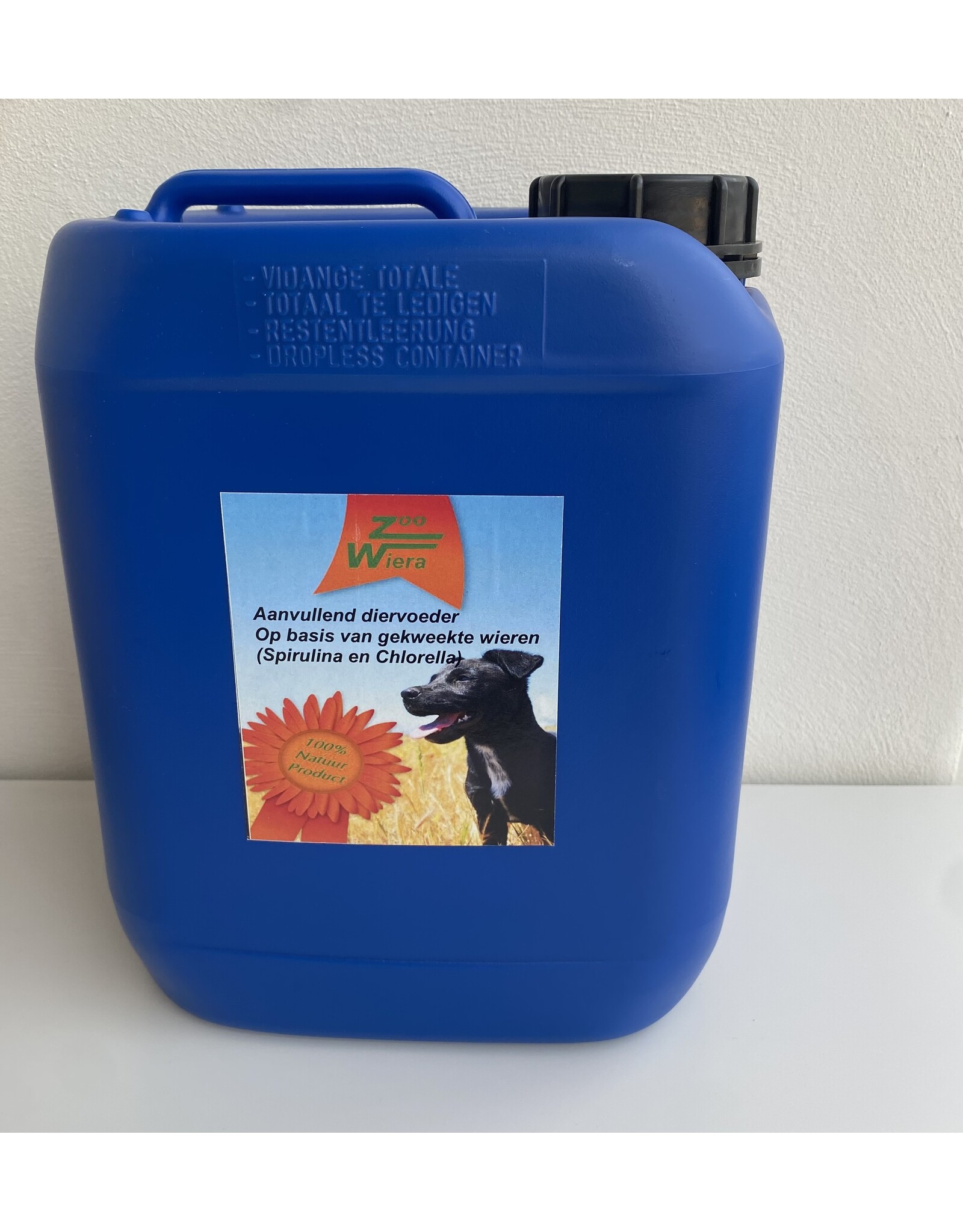 Zoowiera Chlorella-spirulina  Zoowiera hond 5l