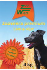 Zoowiera  premium lam en rijst  4  kg