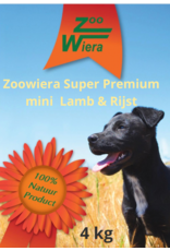 Zoowiera super mini Lamb & rice 4 kg