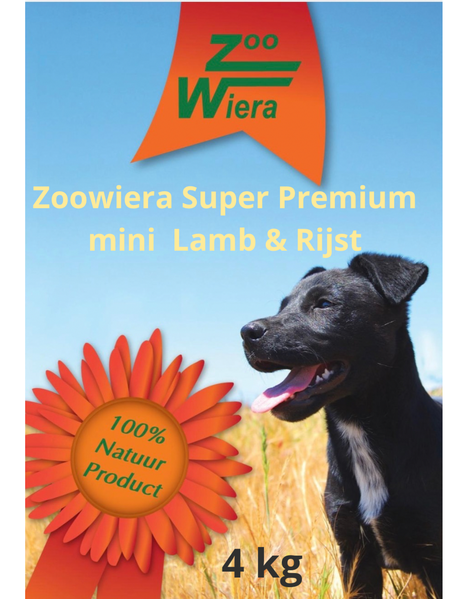 Zoowiera super mini Lamb & rice 4 kg