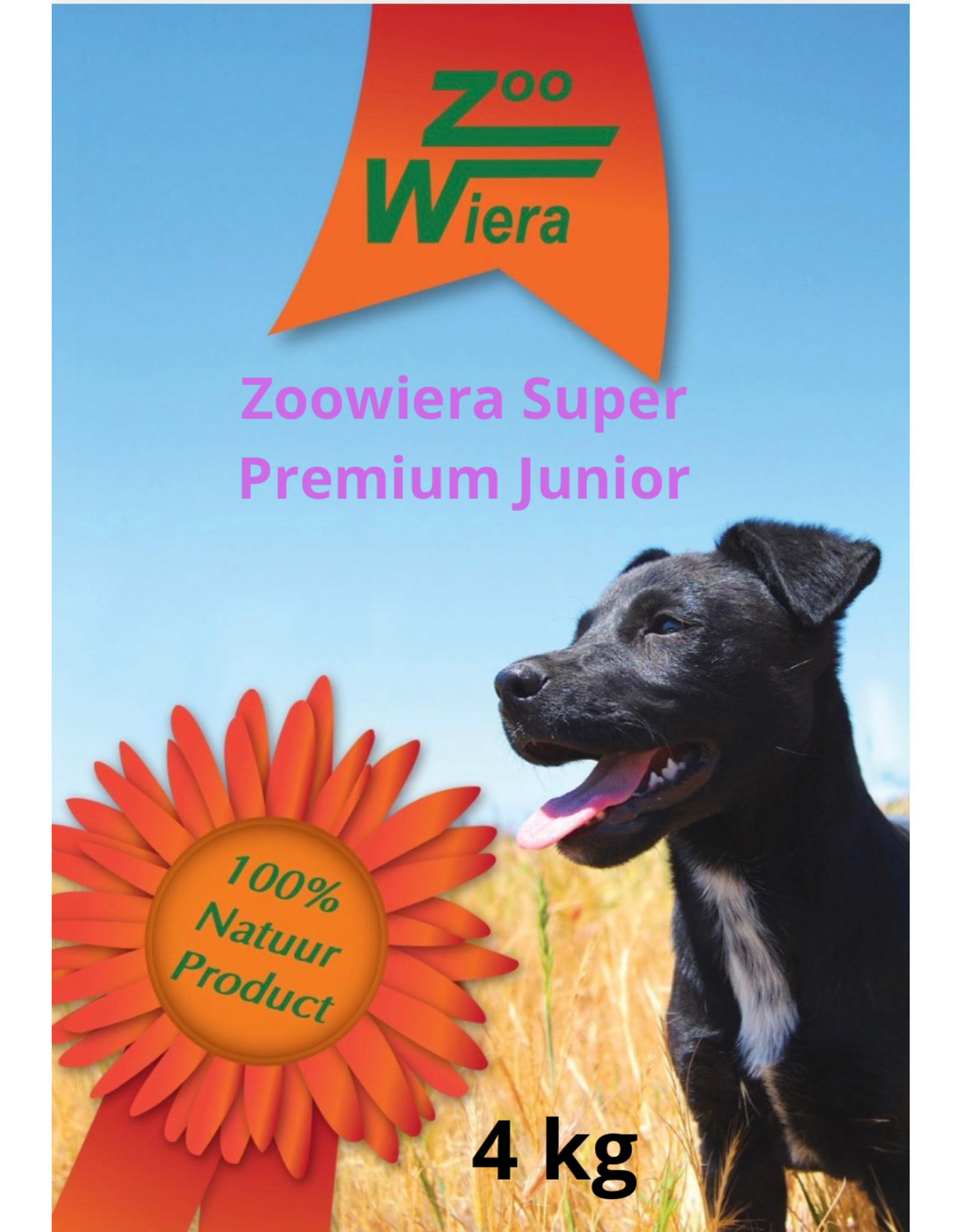 Zoowiera super premium Junior 4 kg